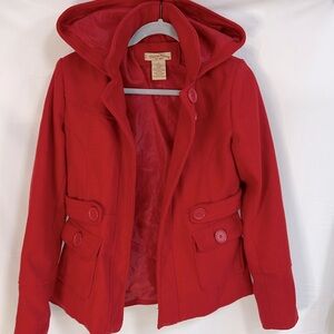 Paris Blues cropped peacoat red S hooded